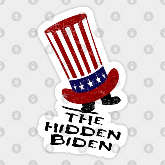 The Hidden Biden Sticker by Coron na na 